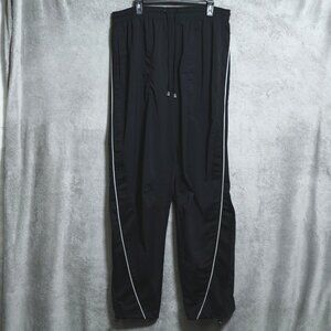 Vintage Jordan Pants Mens 3XL Black 20th Anniversary Track Basketball Warmup Y2K
